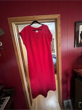Vintage Dunes red dress